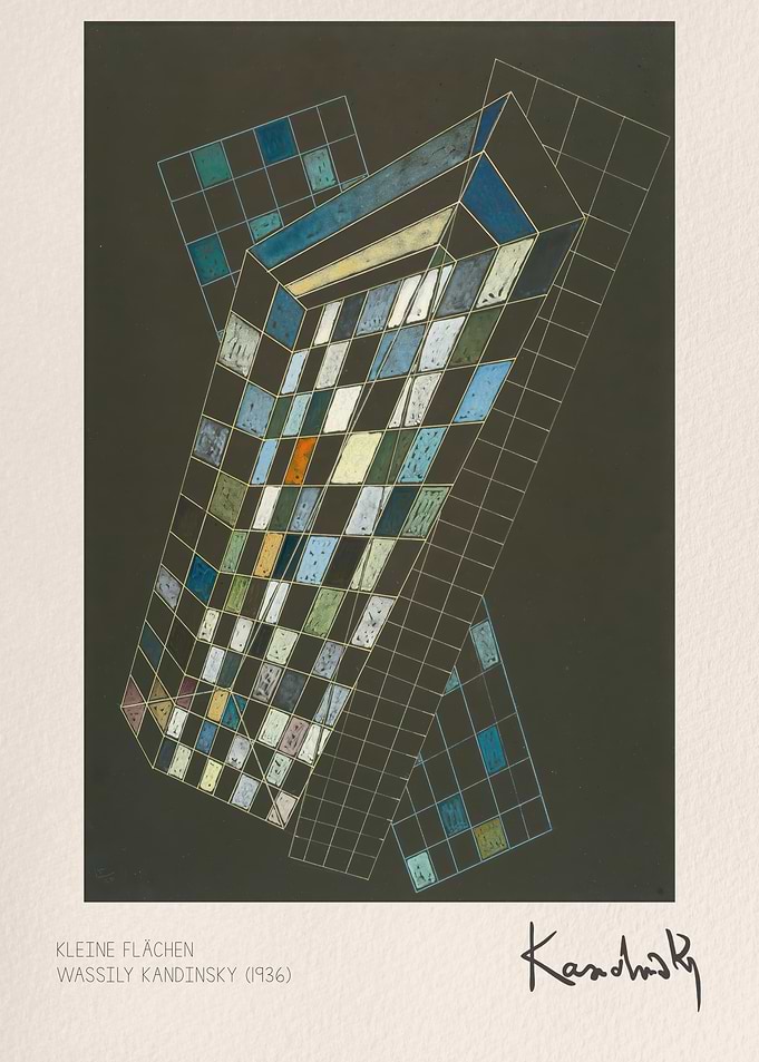 Kleine Flächen by Wassily Kandinsky