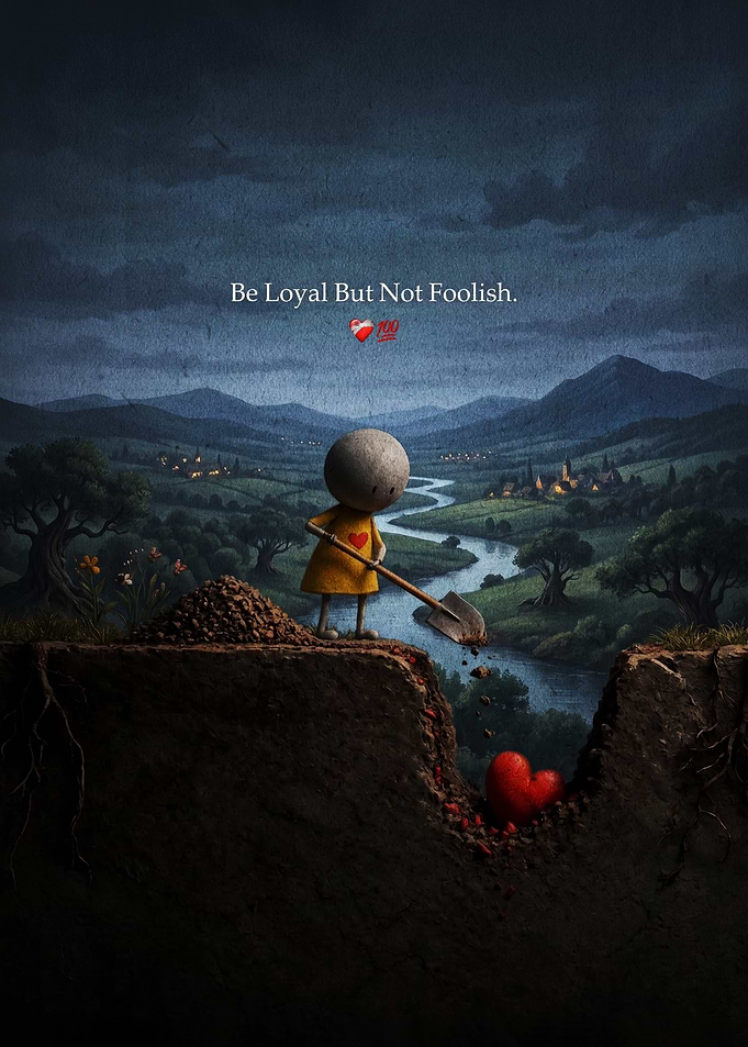 Be Loyal But Not Foolish Illustration