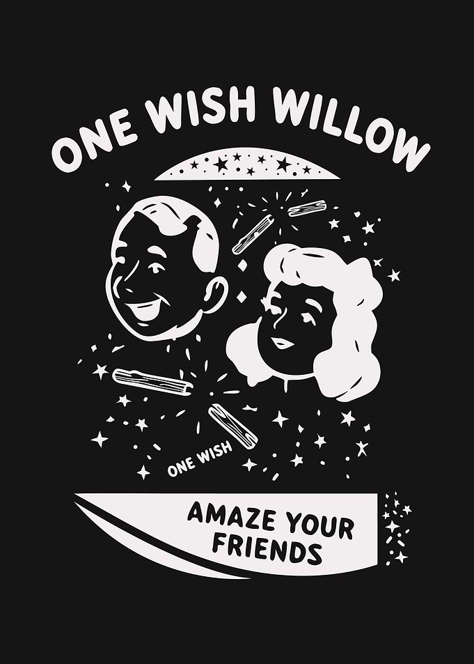 One Wish Willow Retro