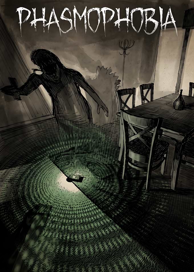 Phasmophobia Horror Game Fan Art