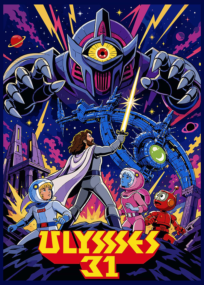 Ulysses 31 Retro Poster