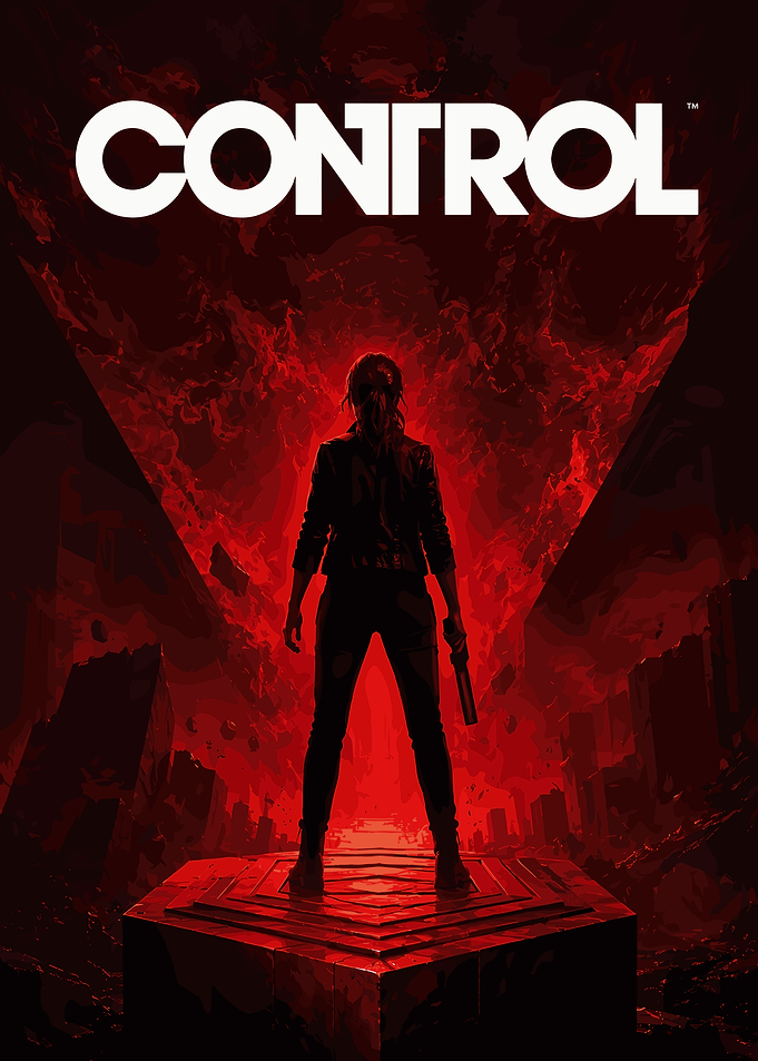 Control Video Game Poster