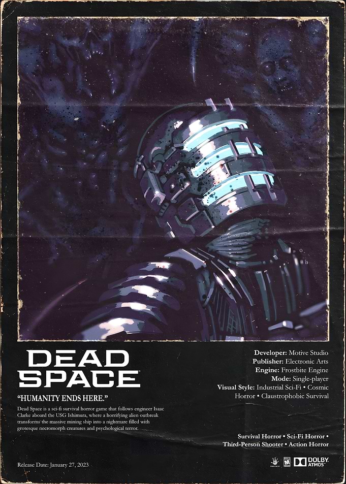 Dead Space Game Poster