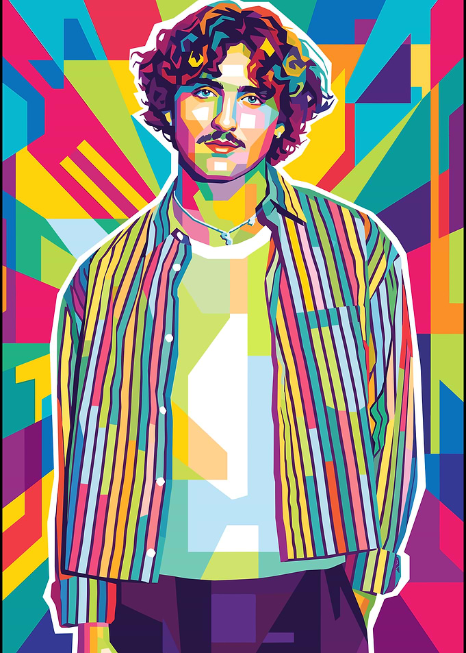 Benson Boone Pop Art