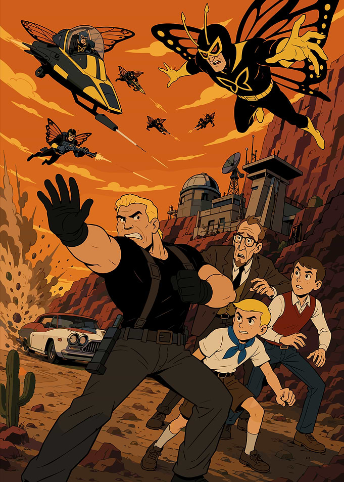 The Venture Bros. Action Scene