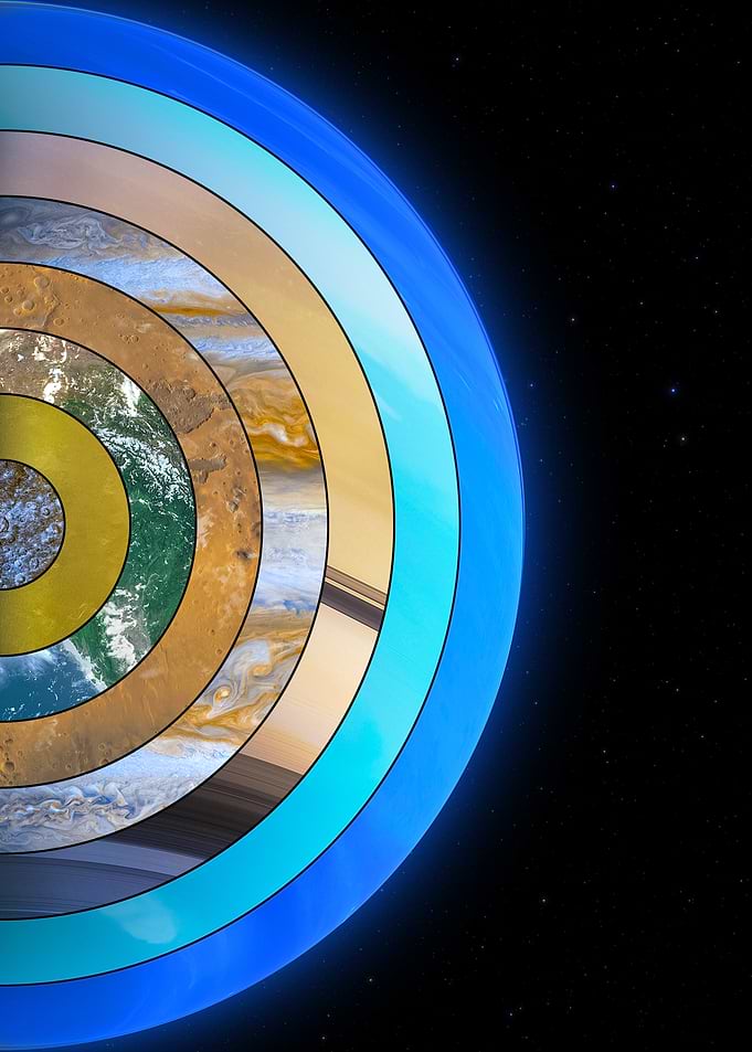 Rings of Solar System Planets