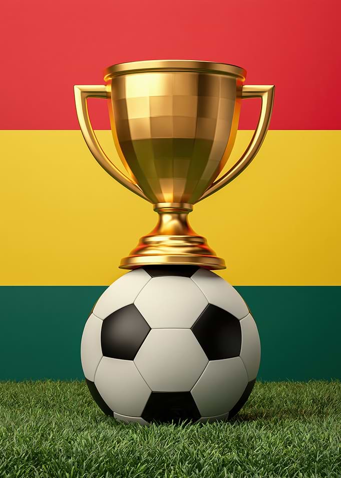 Bolivian Soccer Championship Trophy