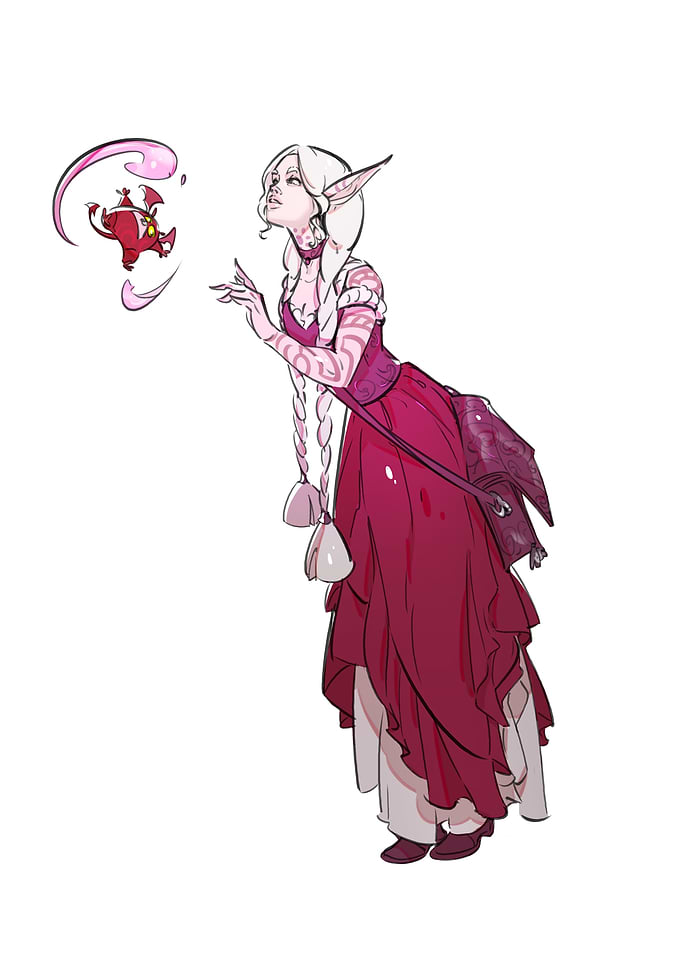 Crimson mage