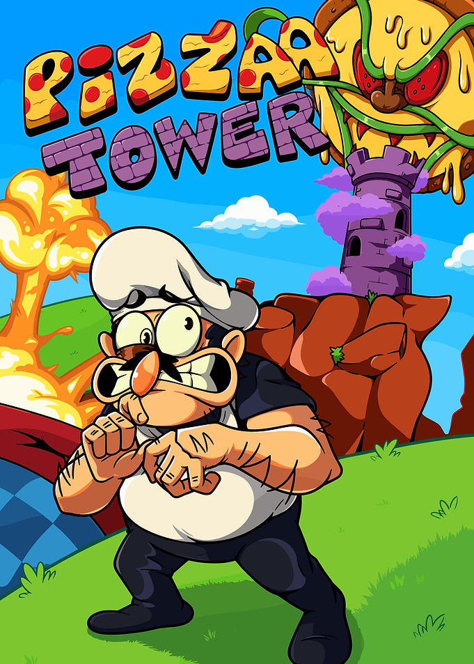 Pizza Tower Video Game Poster