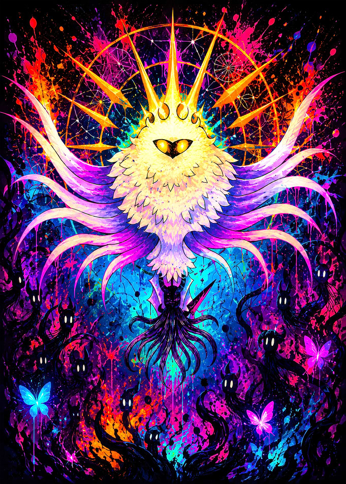 The Radiance and Void Hollow Knight