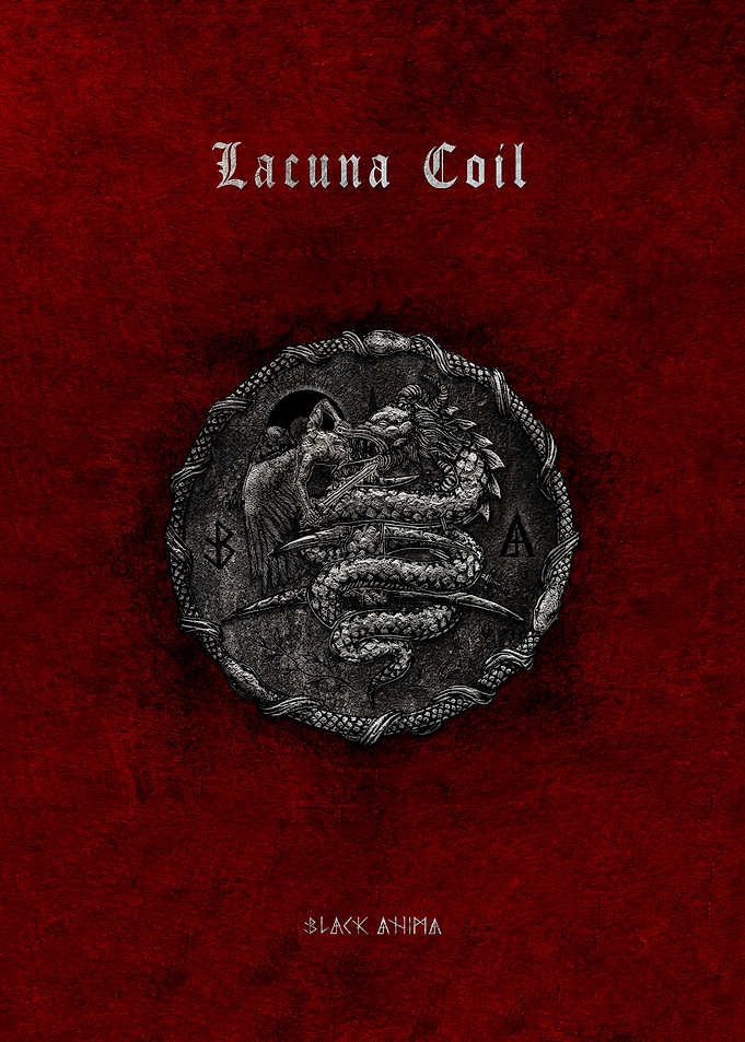 Lacuna Coil Black Anima Album Art