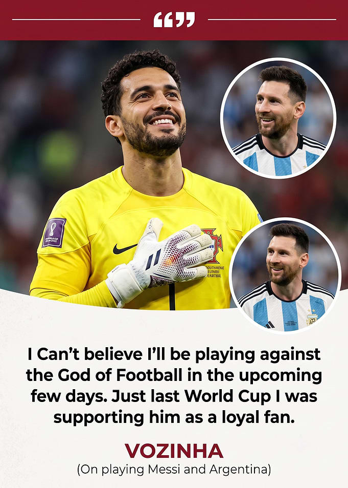 Vozinha Quote About Lionel Messi