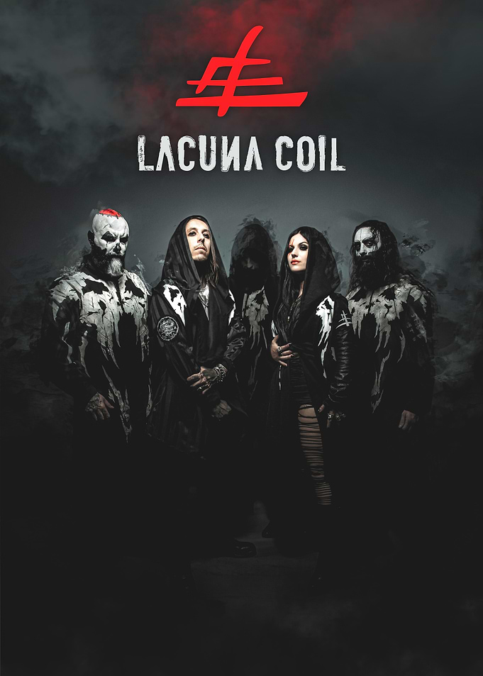 Lacuna Coil Band Promotional Poster