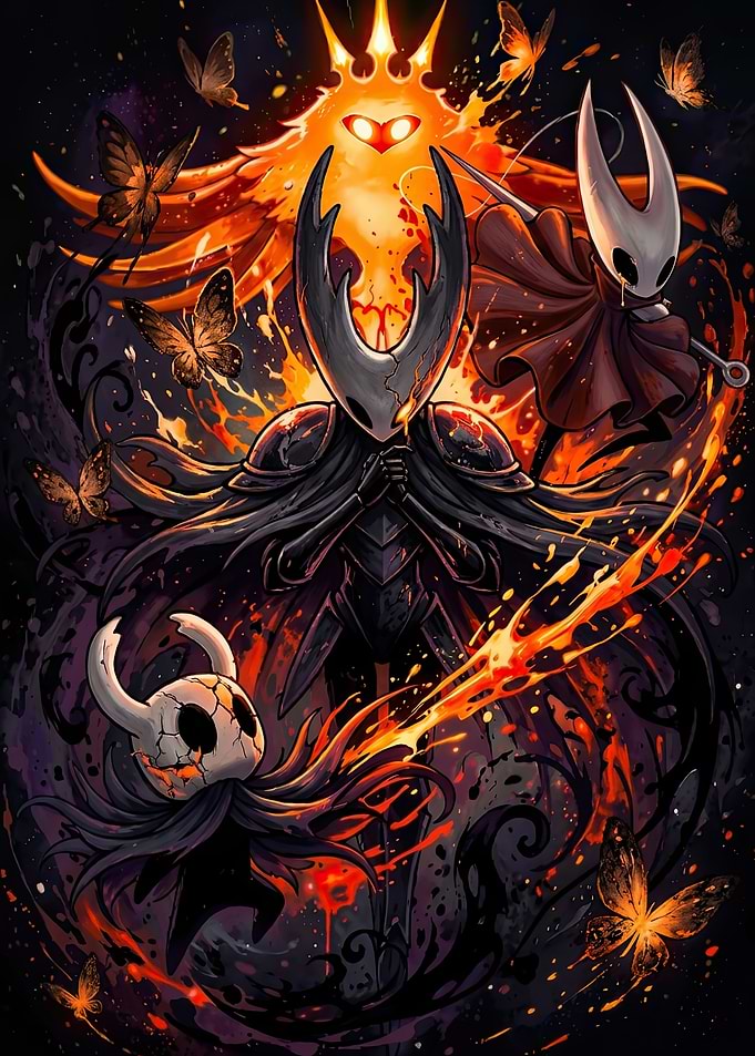 Hollow Knight Characters and Radiant Essence