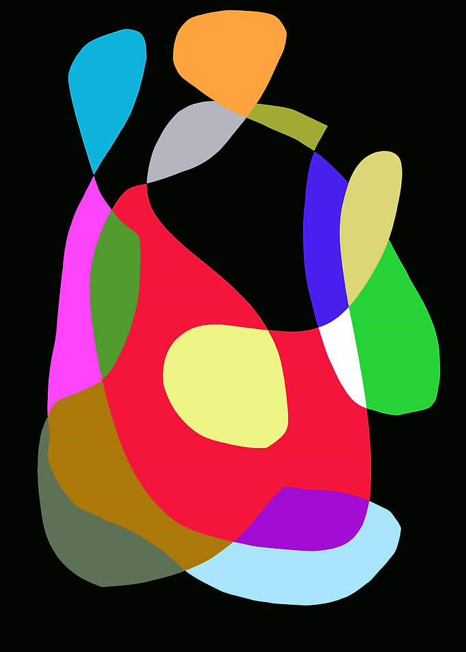 Colorful Abstract Organic Shapes
