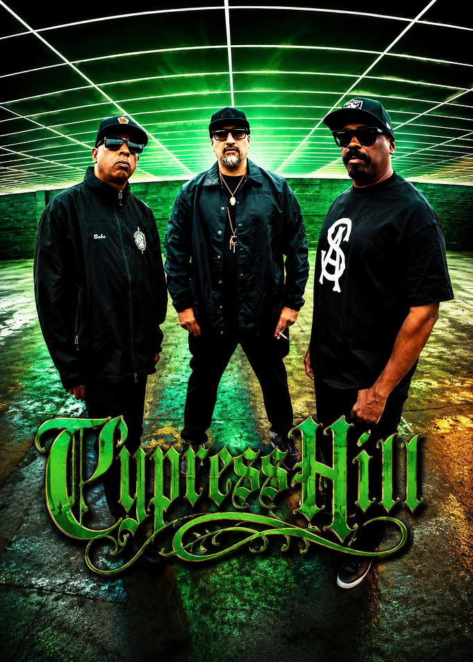 Cypress Hill Hip Hop Group Portrait