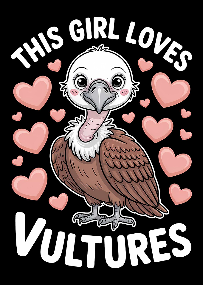 Cute Vulture Lover Design