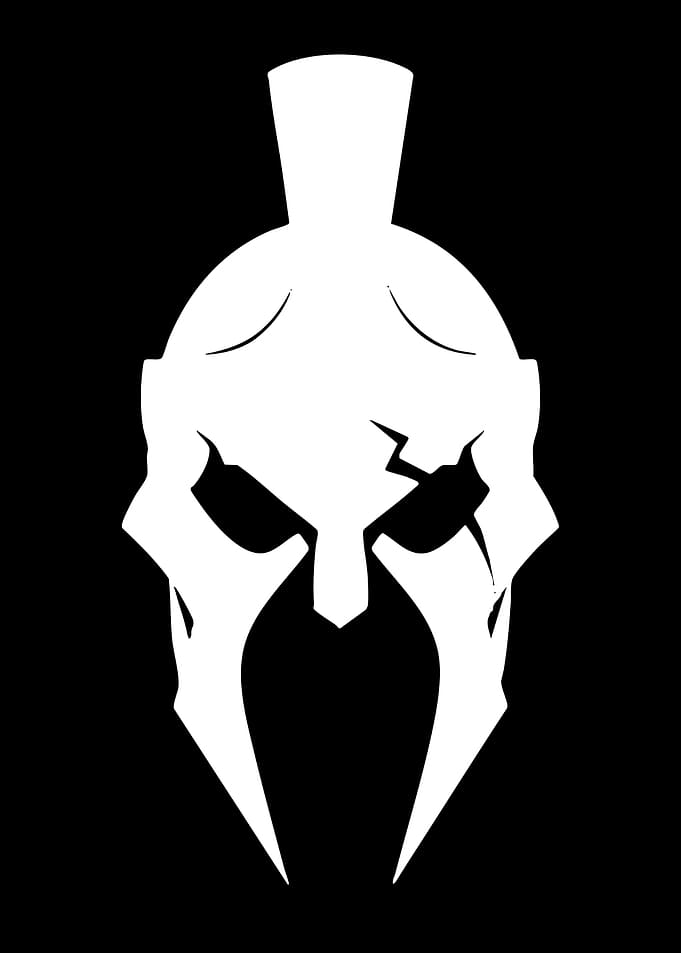 Spartan Helmet Silhouette