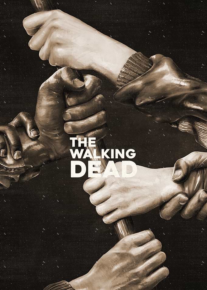 The Walking Dead Hands Poster