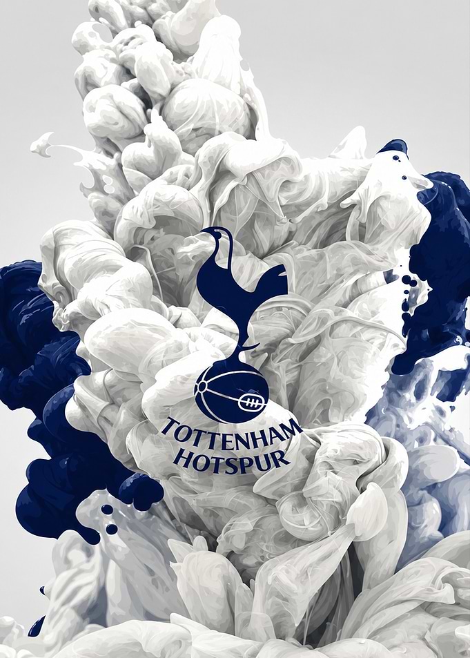 Tottenham Hotspur Ink Cloud Logo