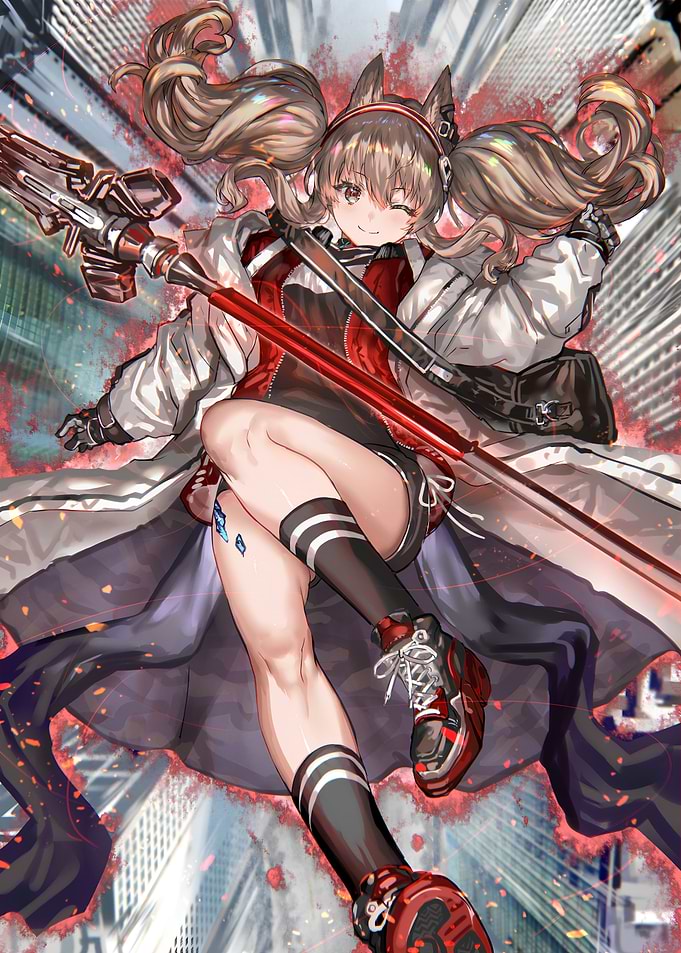 Girl Warrior with Spear
