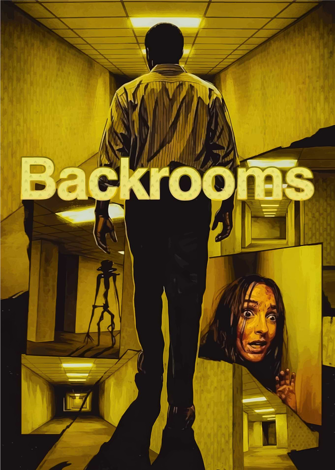 The Backrooms Horror Poster