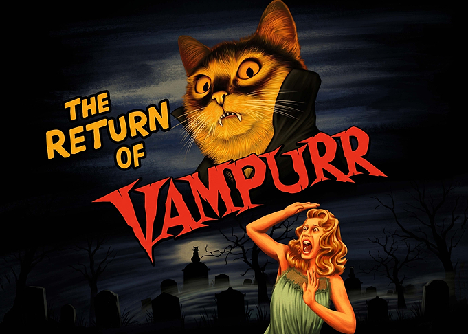 The Return of Vampurr Horror Poster