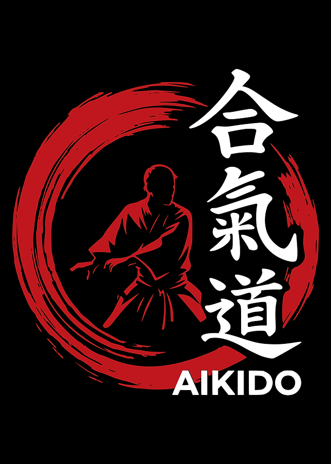 Aikido Martial Arts Graphic Design