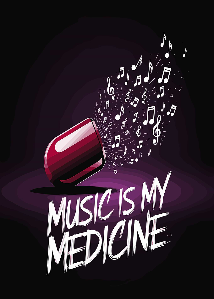 Music Is My Medicine Poster
