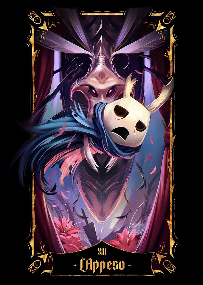 Hollow Knight Tarot Card Art