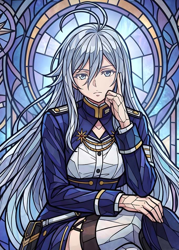 Lena from 86 Eighty-Six Stained Glass