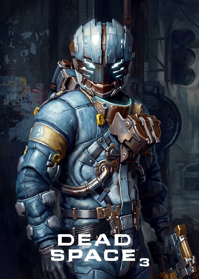 Dead Space 3 Isaac Clarke Portrait