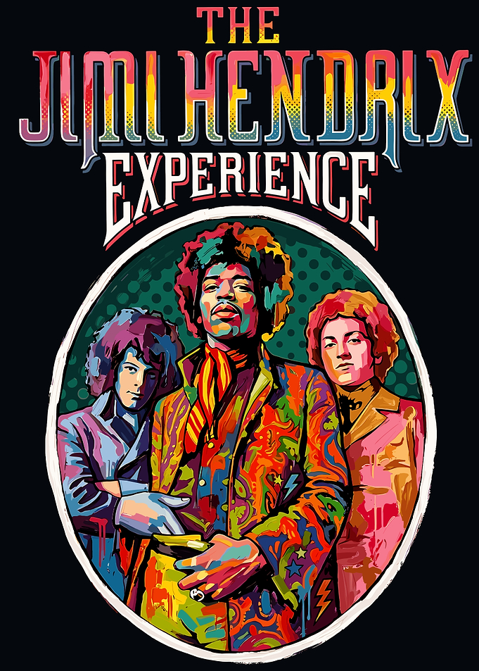 The Jimi Hendrix Experience Pop Art