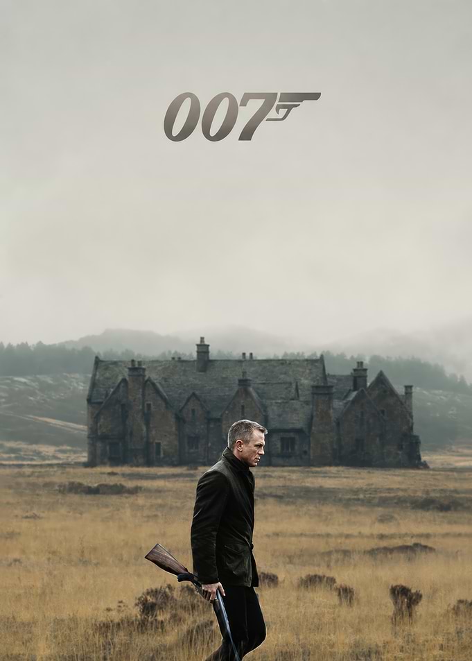 James Bond Skyfall Movie Poster