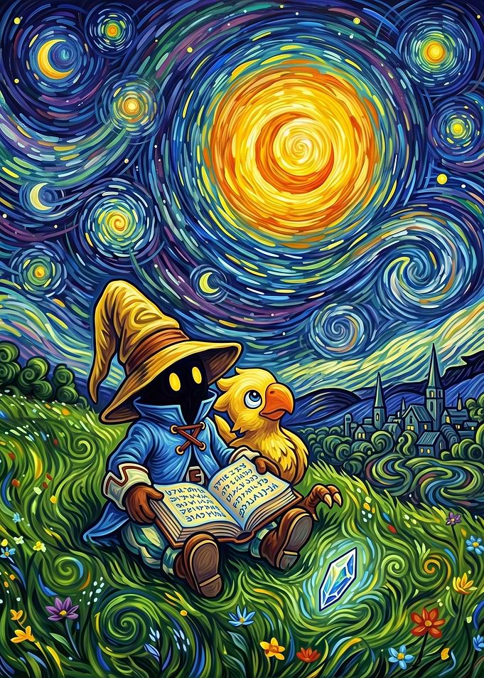 Final Fantasy Starry Night Mashup