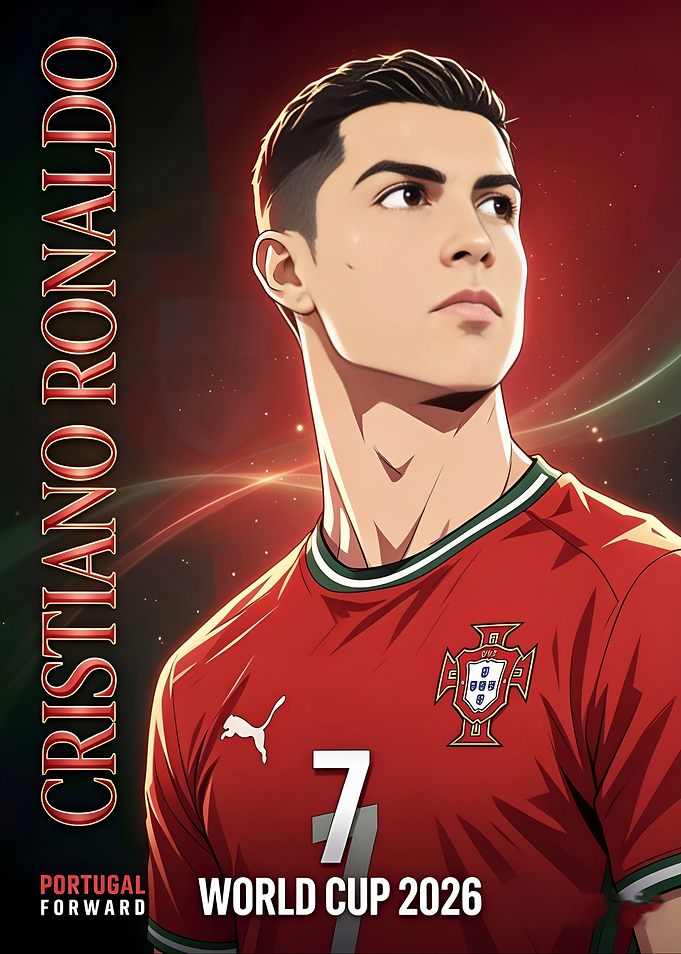 Cristiano Ronaldo World Cup 2026 Poster