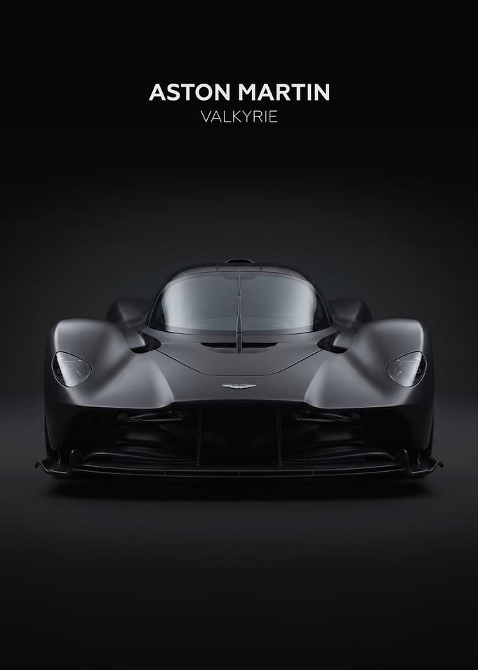 Aston Martin Valkyrie Front Car