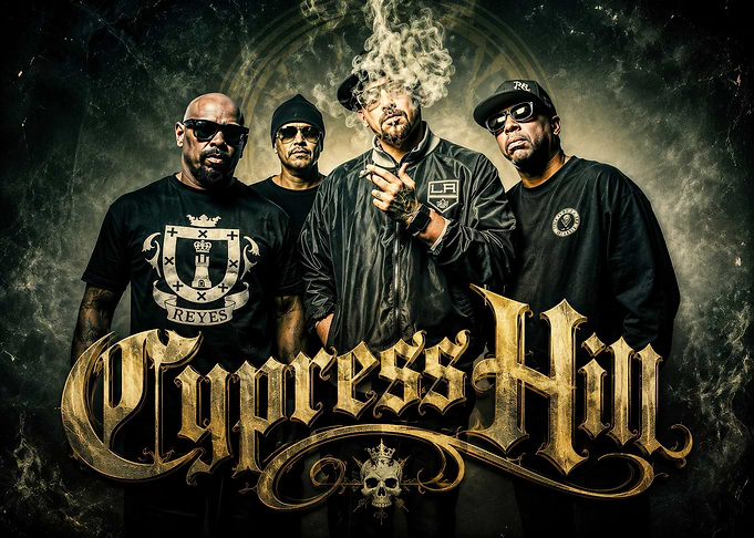 Cypress Hill Hip Hop Group Portrait