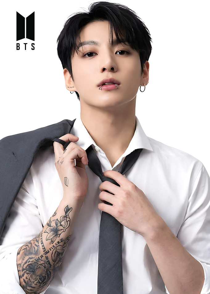 Jungkook BTS Portrait with Suit