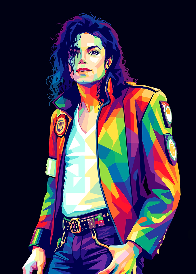 Michael Jackson Pop Art Portrait