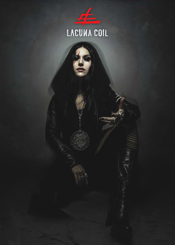Lacuna Coil Gothic Band Poster