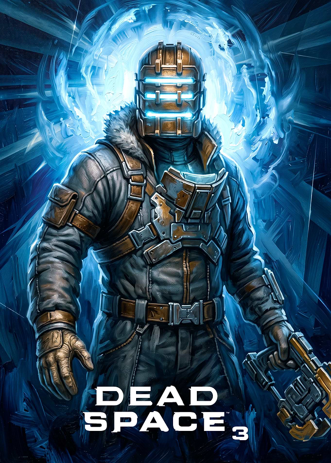 Dead Space 3 Isaac Clarke Poster