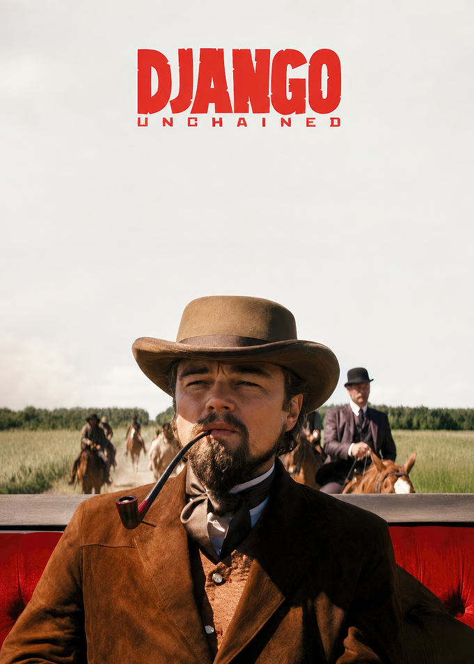 Django Unchained Calvin Candie Poster