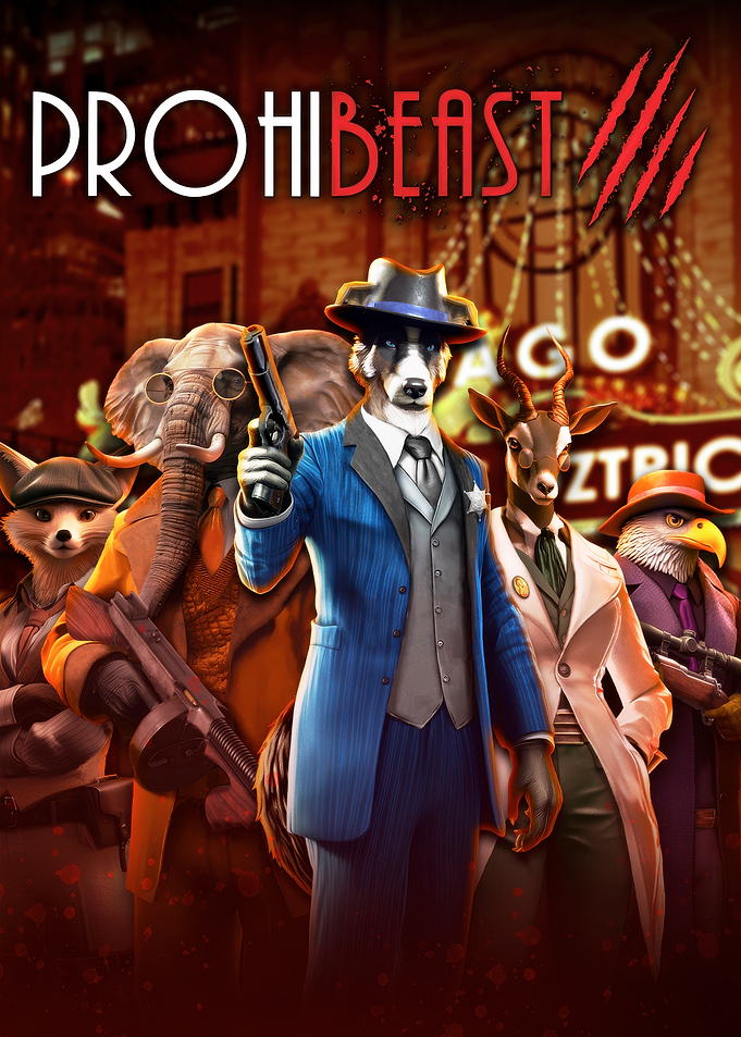 Prohibeast Gangster Animal Poster