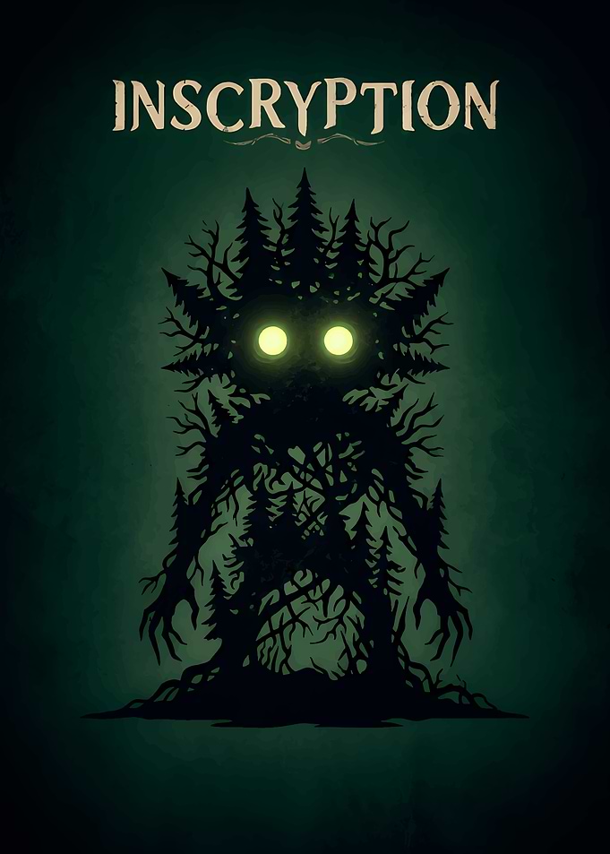 Inscryption Leshy Forest Spirit Poster