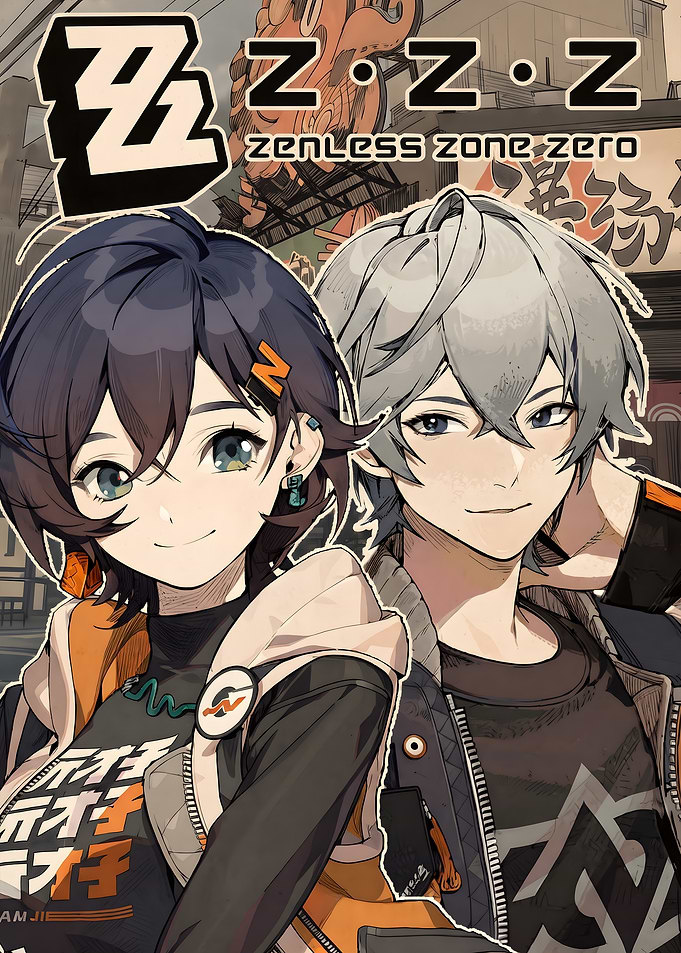 Zenless Zone Zero Character Poster