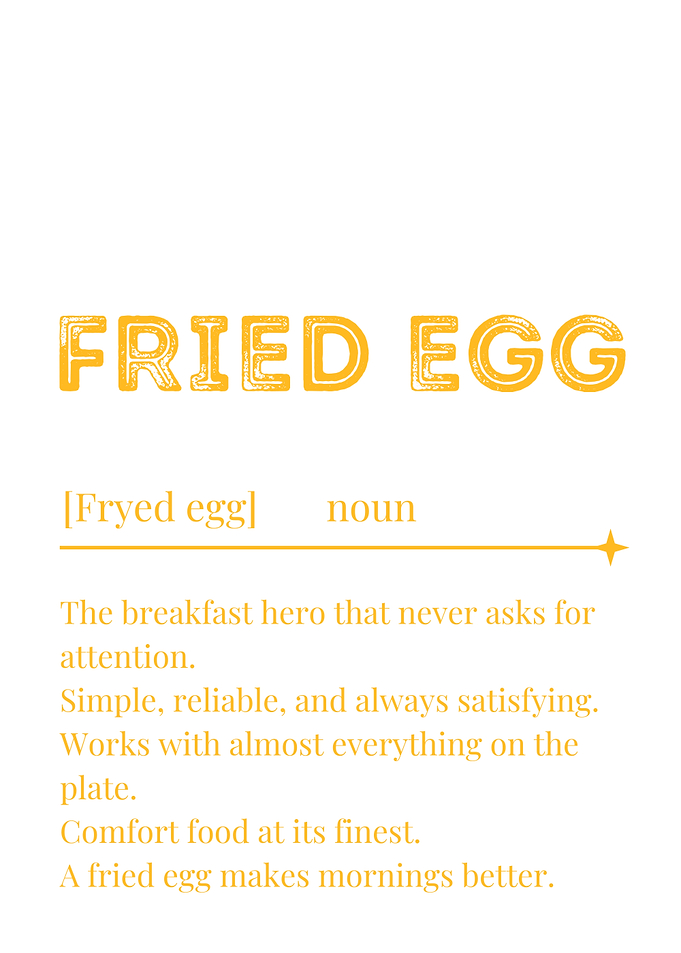 Fried Egg Definition