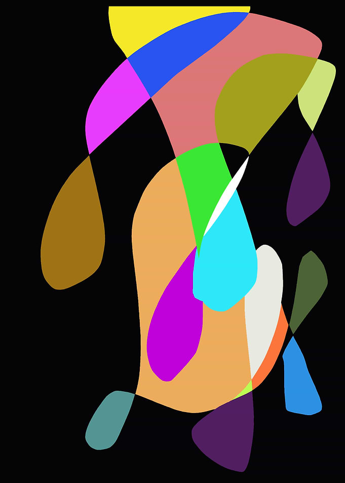 Colorful Abstract Organic Shapes
