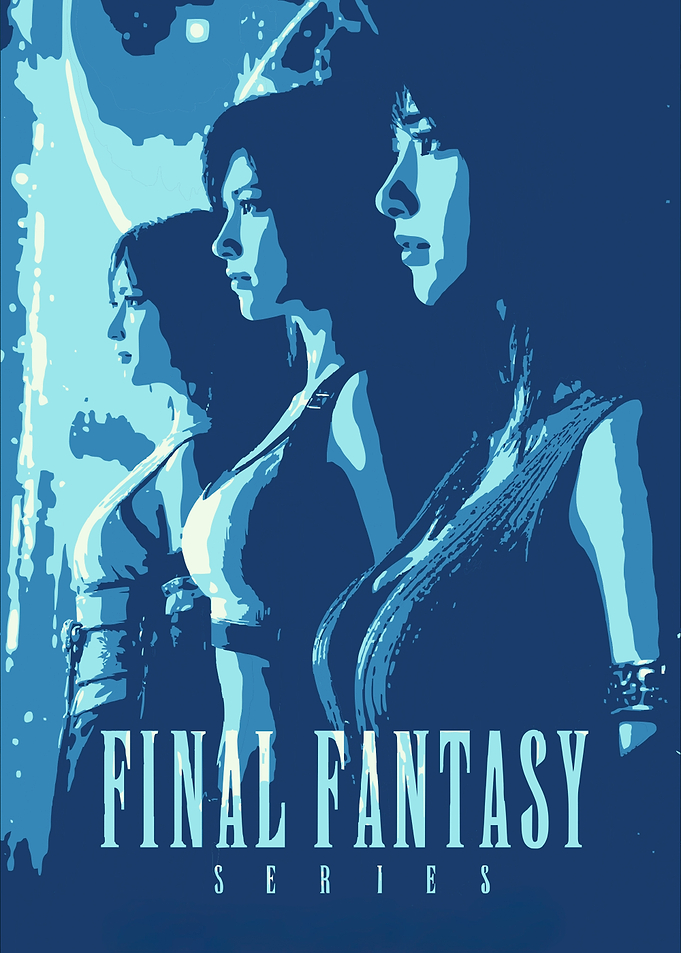 Final Fantasy Series Women Poster