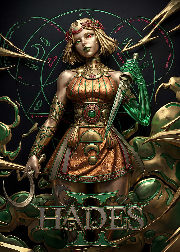 Hades II Melinoe Video Game Art
